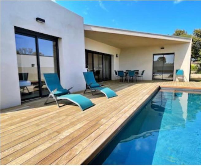 Villa Le Corail Rouge Corse Lecci Bagian luar foto